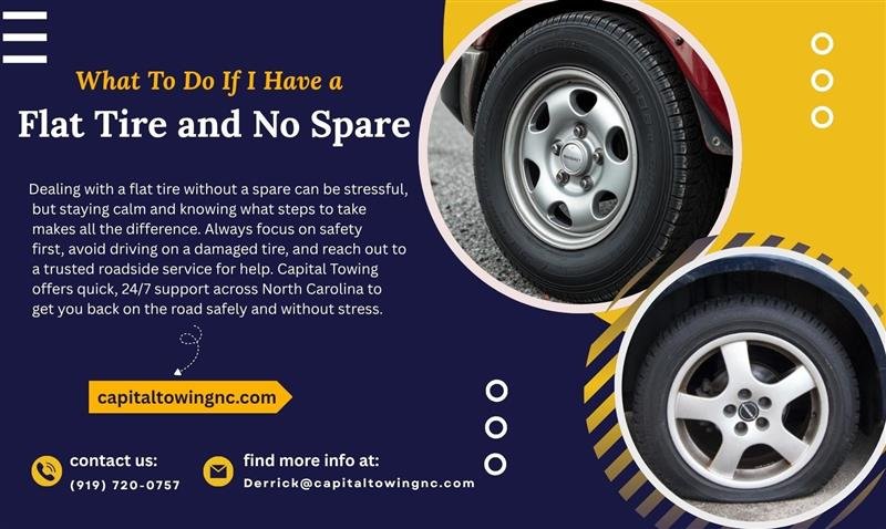 Flat Tire and No Spare