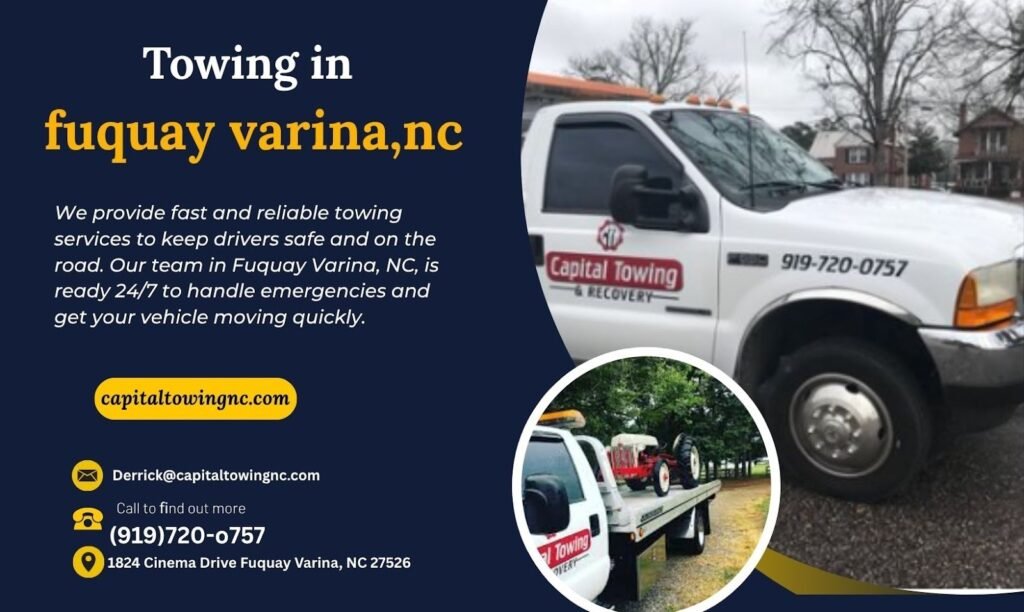 Towing in Fuquay Varina, NC