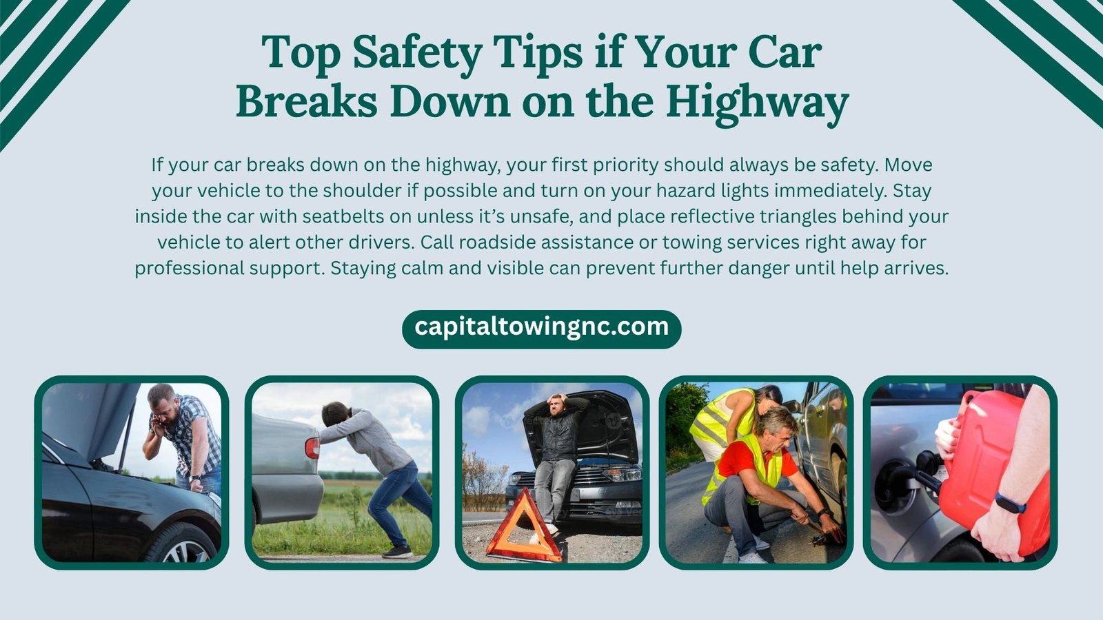 Top Safety Tips if Your Car Breaks Down on the Highway