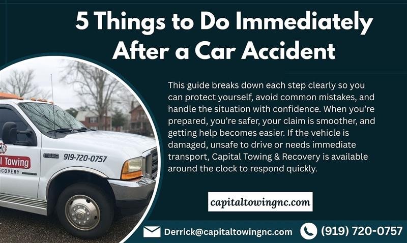 Things to Do Immediately After a Car Accident