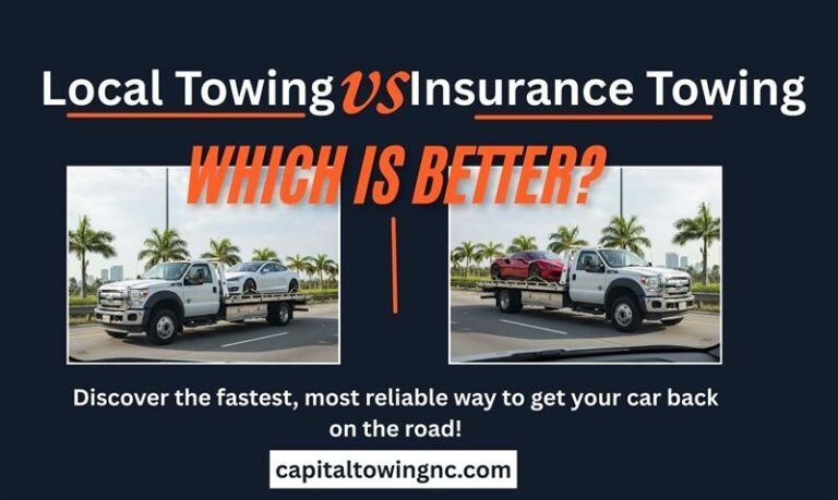 Local Towing vs Insurance Towing